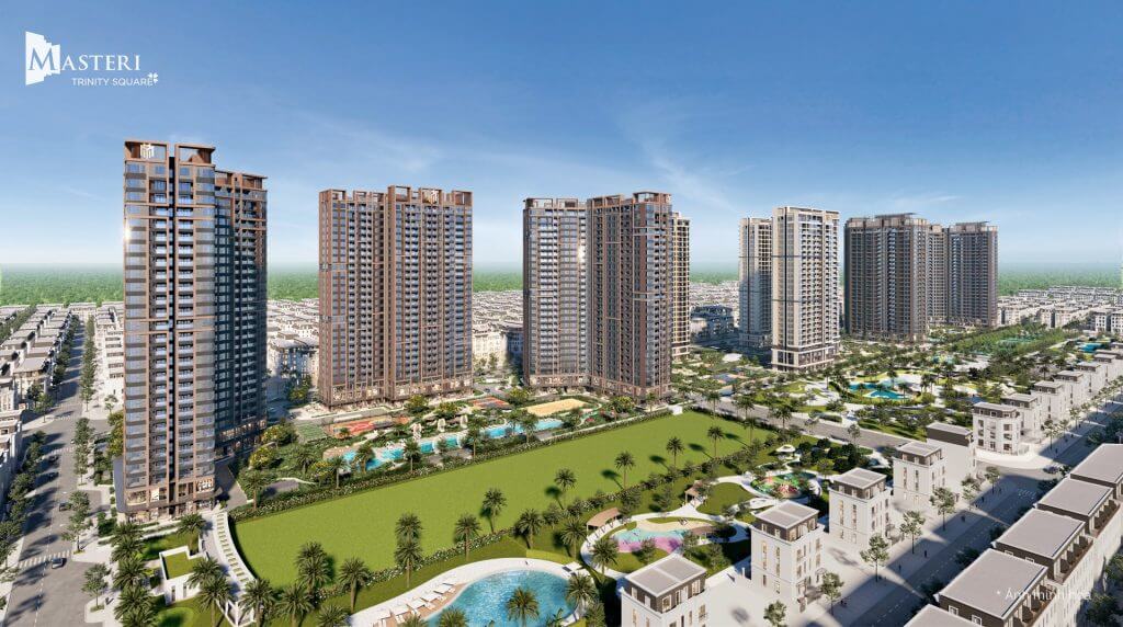 Phối cảnh tổng thể dự án Masteri Trinity Square tại Ocean Park 2 Phối cảnh tổng thể dự án Masteri Trinity Square tại Ocean Park 2
