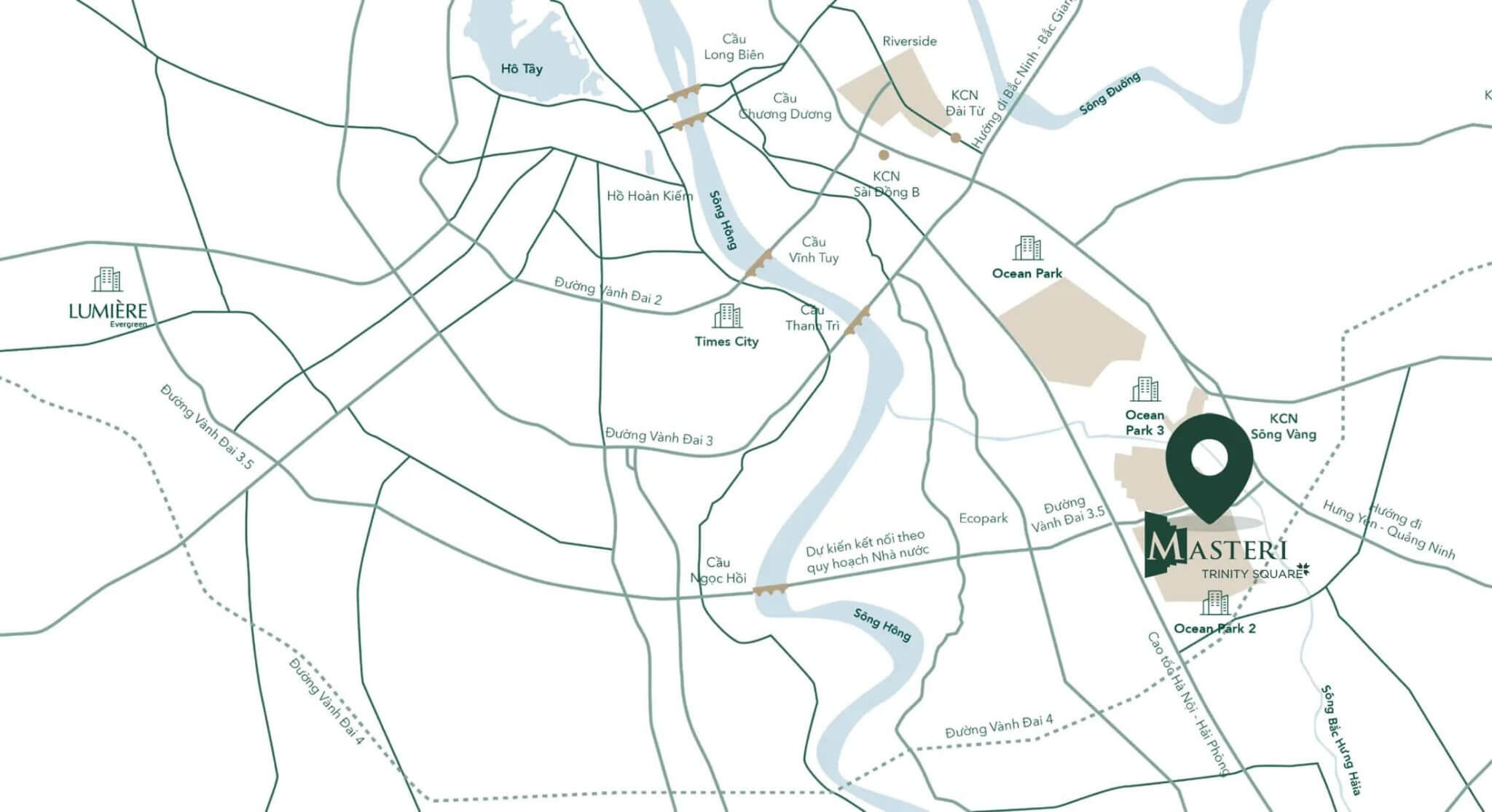 Vi-tri-Masteri-Trinity-Square-toa-lac-trong-khu-do-thi-Vinhomes-Ocean-Park-2-The-Empire-giup-cu-dan-ket